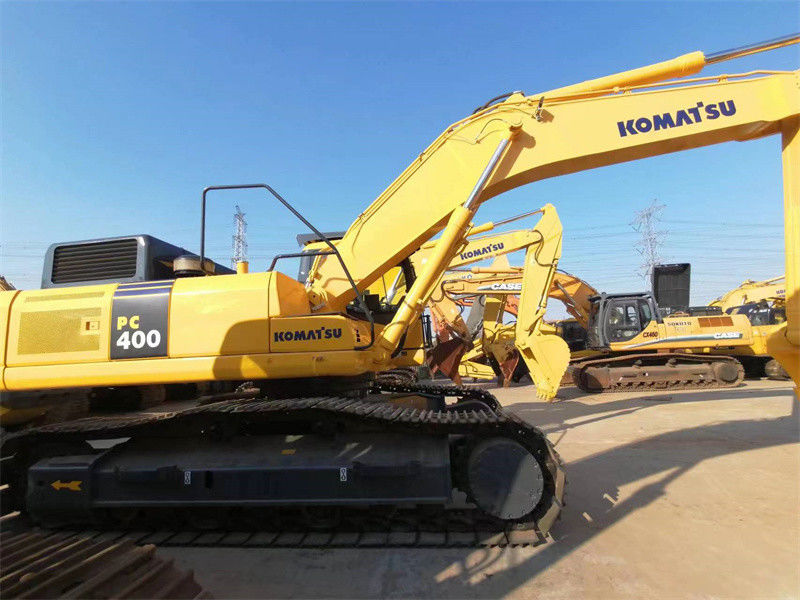秒針の小松の掘削機小松PC400 40トンの大きい小松のクローラー掘削機