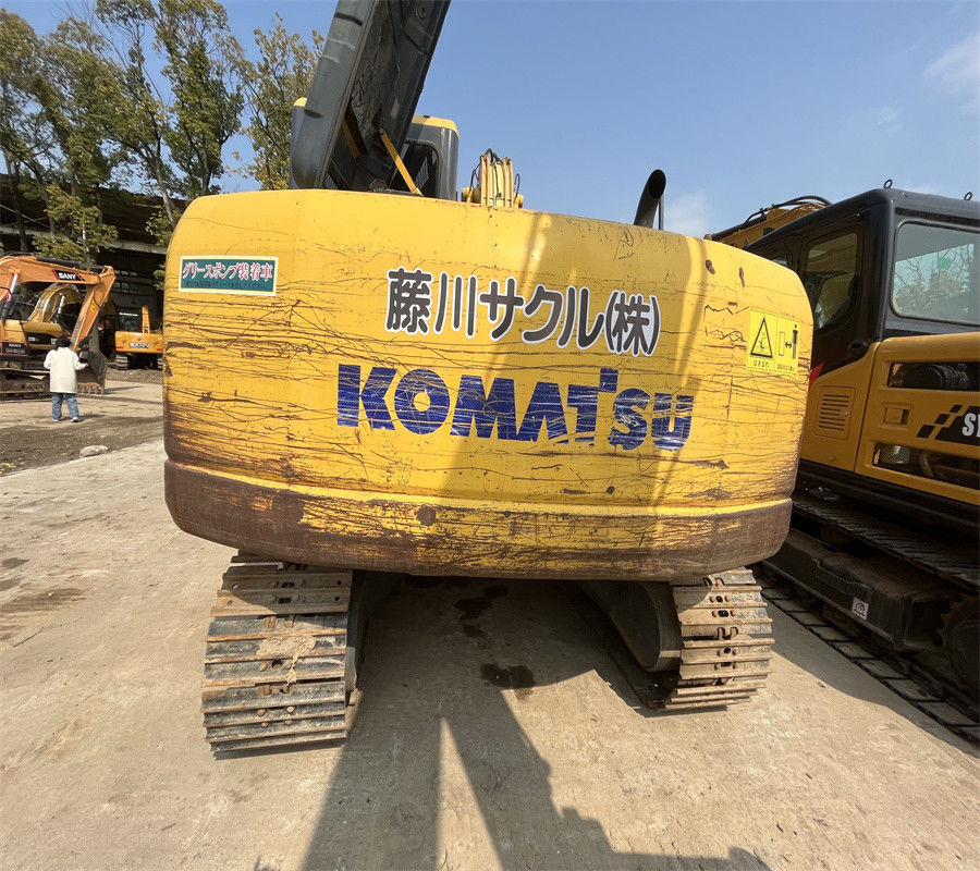 使用された13トンの油圧小型クローラー掘削機の小松PC130-7のバックホウの掘削機