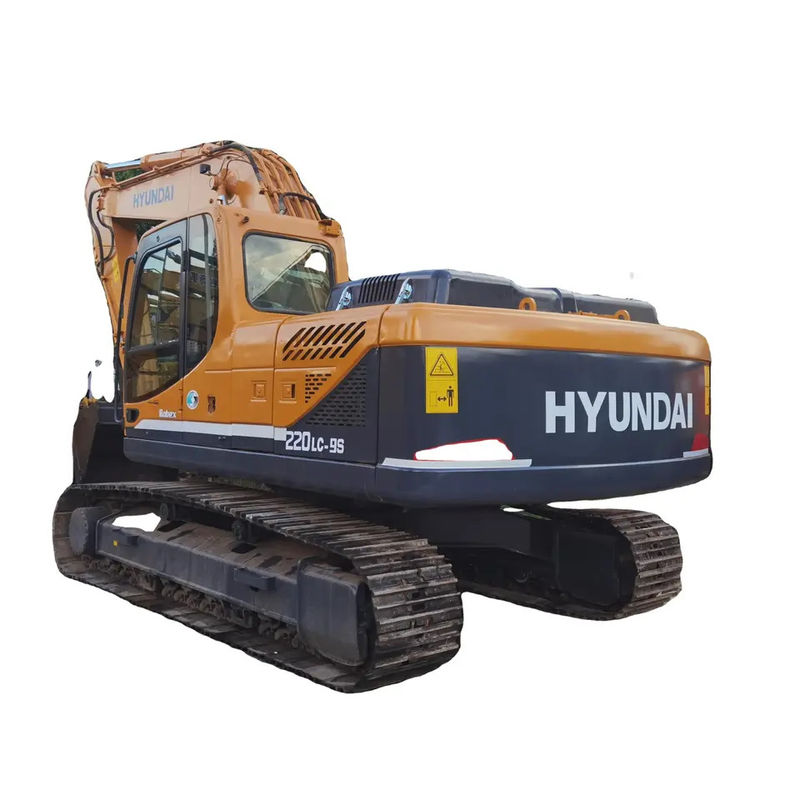 韓国は22トンのヒュンダイの掘削機220lc-9sの働く重量を掘削機クローラー使用した