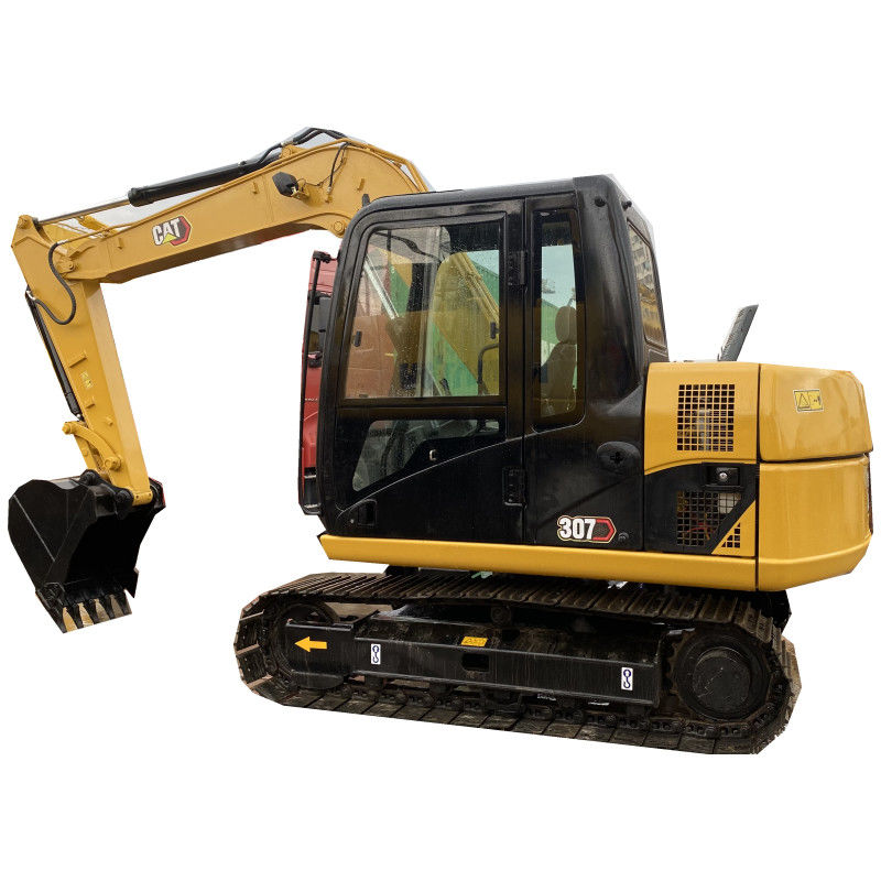 7トンの幼虫CAT 307Dの掘削機の小型小さい坑夫のバケツ容量0.33m3