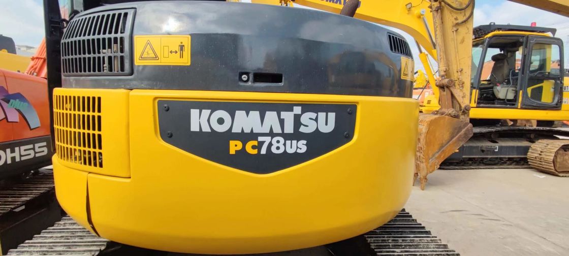 小松PC78US 6は小型掘削機7のトン秒針のクローラー掘削機を使用した