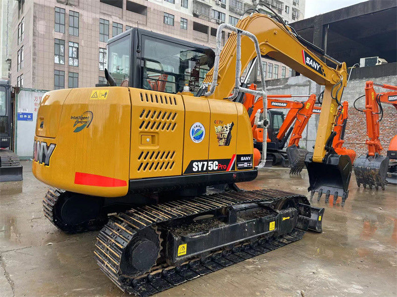 中古 Sany SY75C Pro ミニ掘削機 中古 7.5 トン Sany ミニ掘削機
