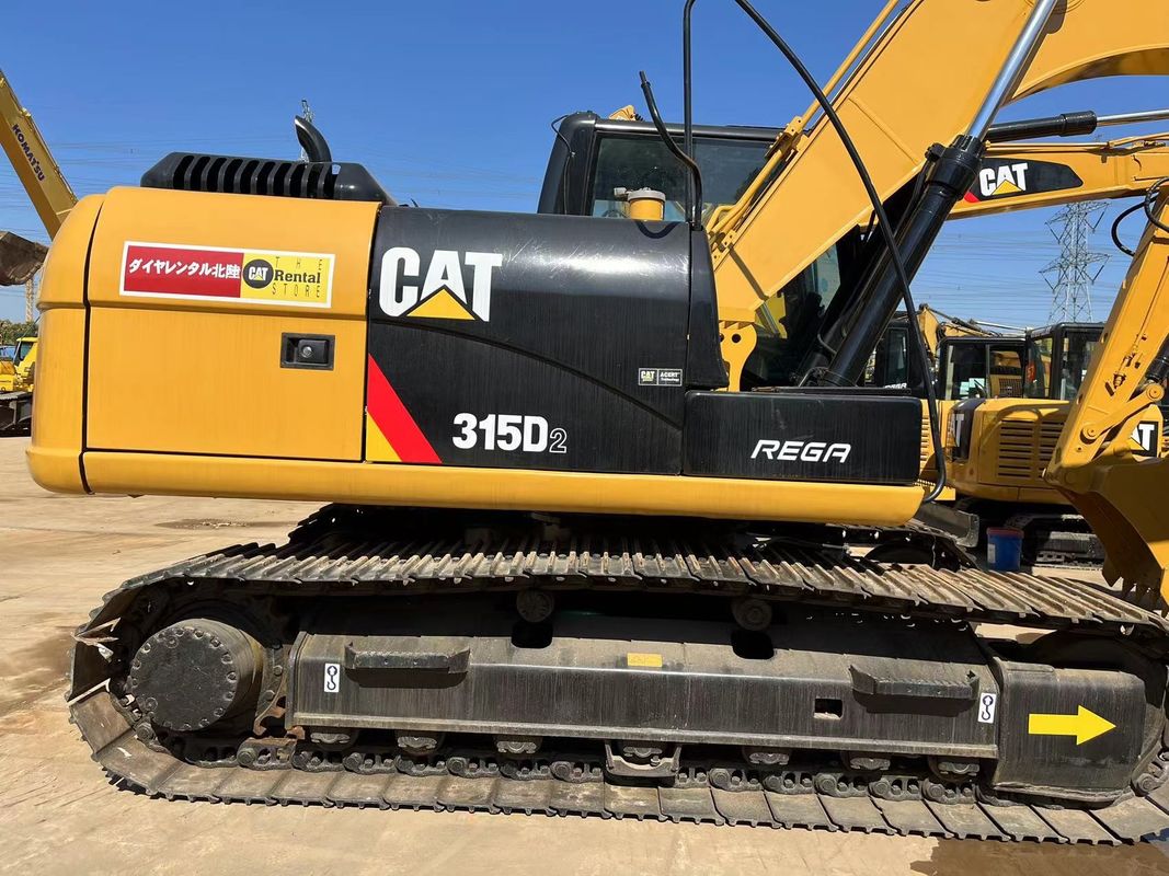 使用済みキャット掘削機 315D 清掃用 15 トンの掘削機 キャット 315