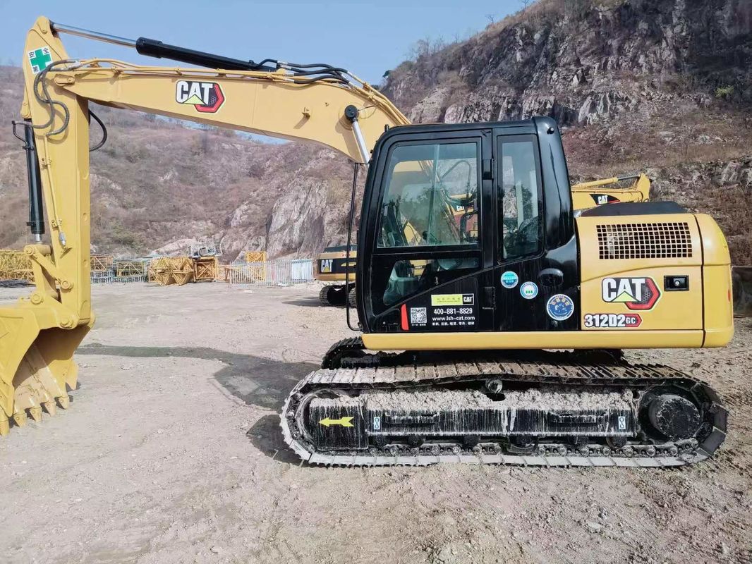 312D2 中古キャット掘削機 12トンの小型水力クローラー掘削機 Cat 312