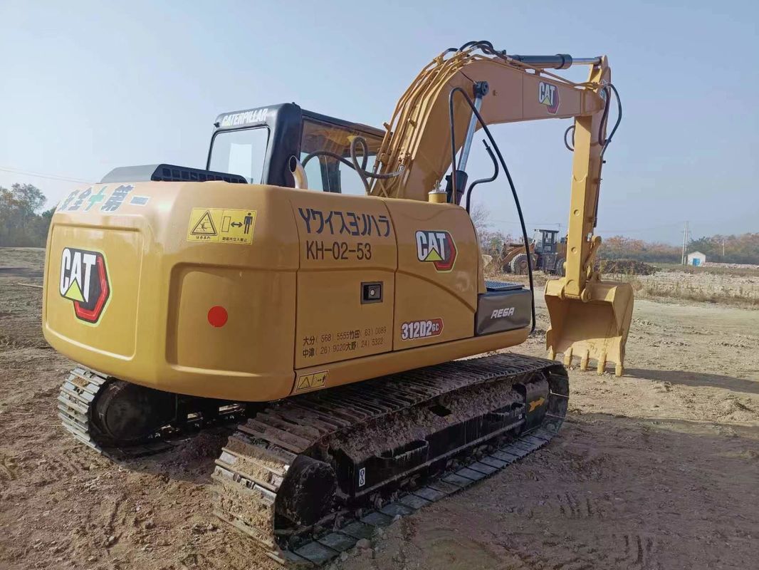 312D2 中古キャット掘削機 12トンの小型水力クローラー掘削機 Cat 312
