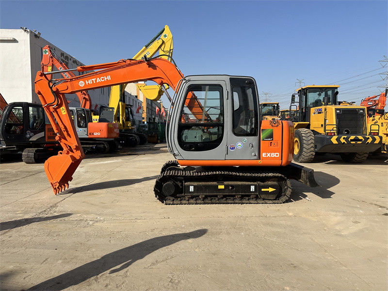 Ex60-5 中古ヒタチ掘削機 ミニ 中古掘削機 6トンのヒタチ60