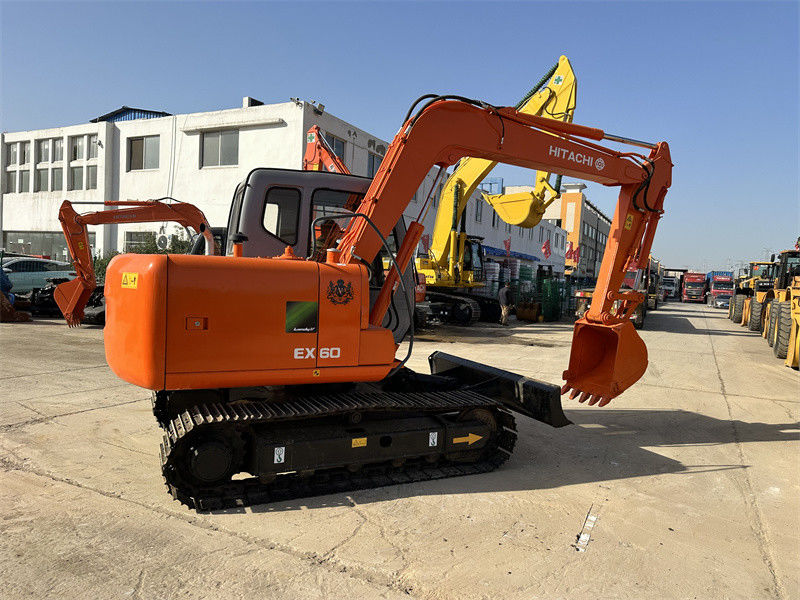 Ex60-5 中古ヒタチ掘削機 ミニ 中古掘削機 6トンのヒタチ60