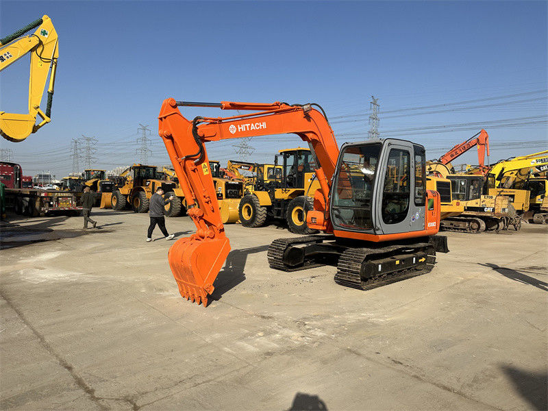 Ex60-5 中古ヒタチ掘削機 ミニ 中古掘削機 6トンのヒタチ60