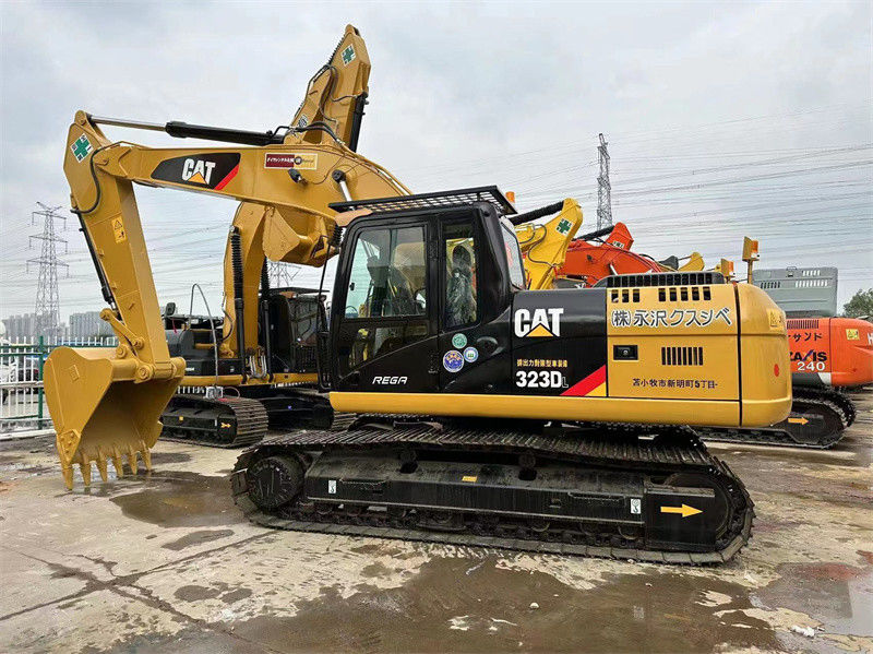 オリジナルの古着キャットクローラー掘削機 323DL古着キャターピラー 320D 323D掘削機