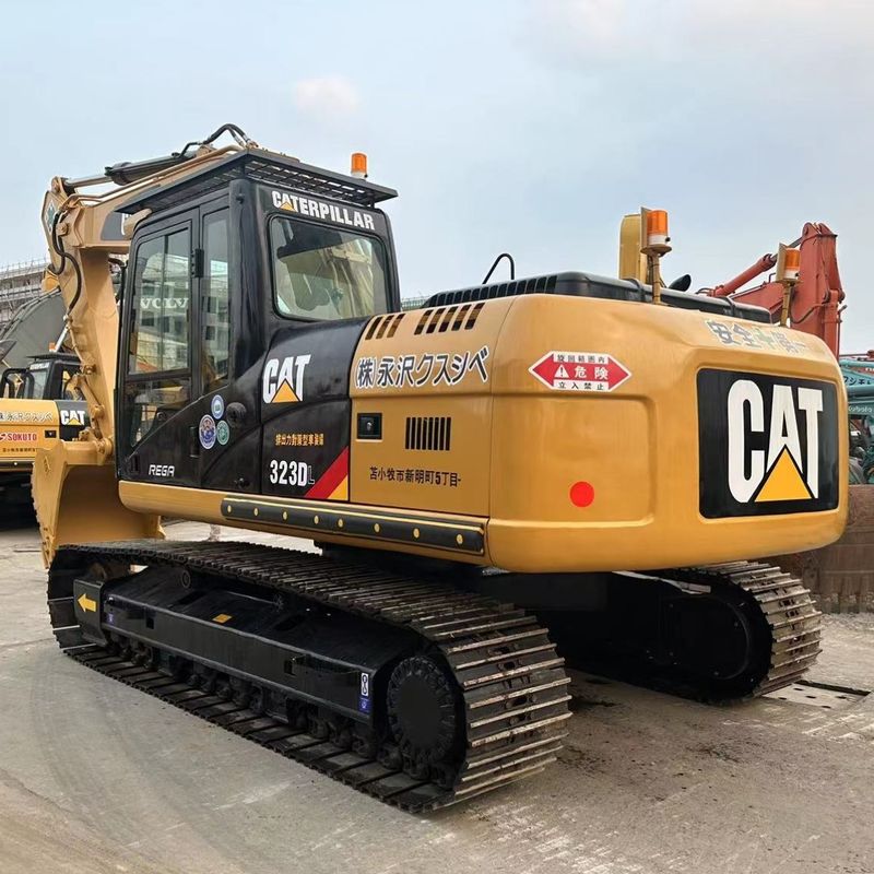中古キャタピラー 323DL 水力クローラー掘削機 重量23トン CAT C6.6 エンジン