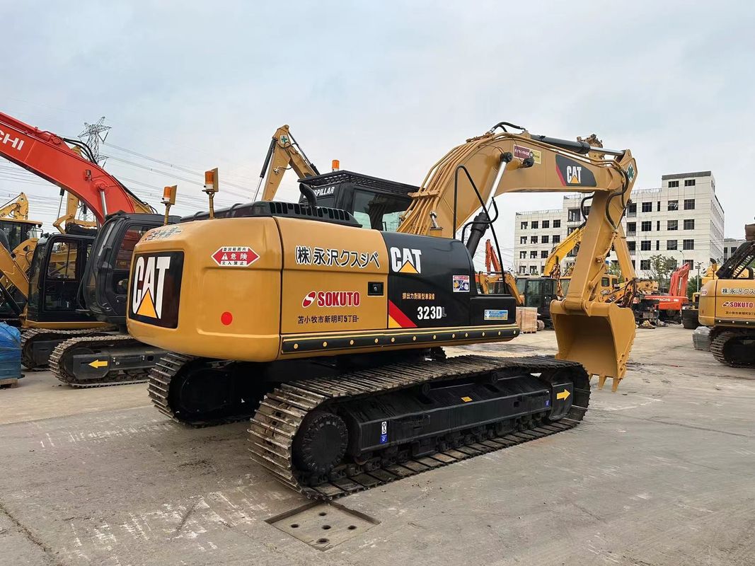 中古キャタピラー 323DL 水力クローラー掘削機 重量23トン CAT C6.6 エンジン