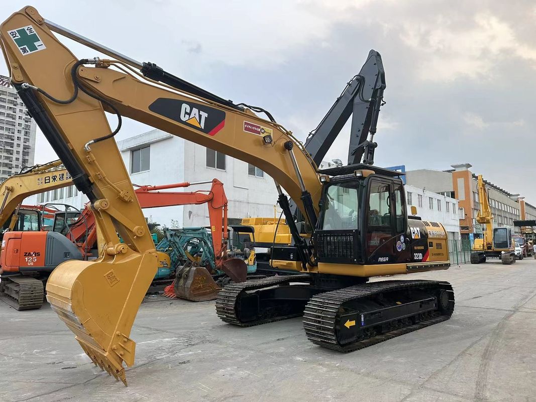 中古キャタピラー 323DL 水力クローラー掘削機 重量23トン CAT C6.6 エンジン