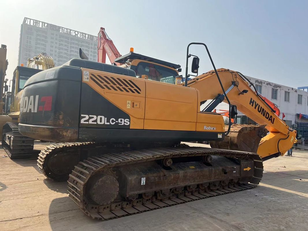 中古原型ハインダイ掘削機 220LC-9S重機 22トンの中古掘削機