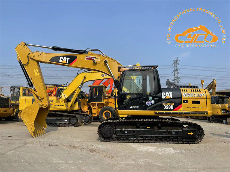 メカニカルインジェクターエンジンを持つ中古CAT掘削機 中古Caterpillar 320掘削機