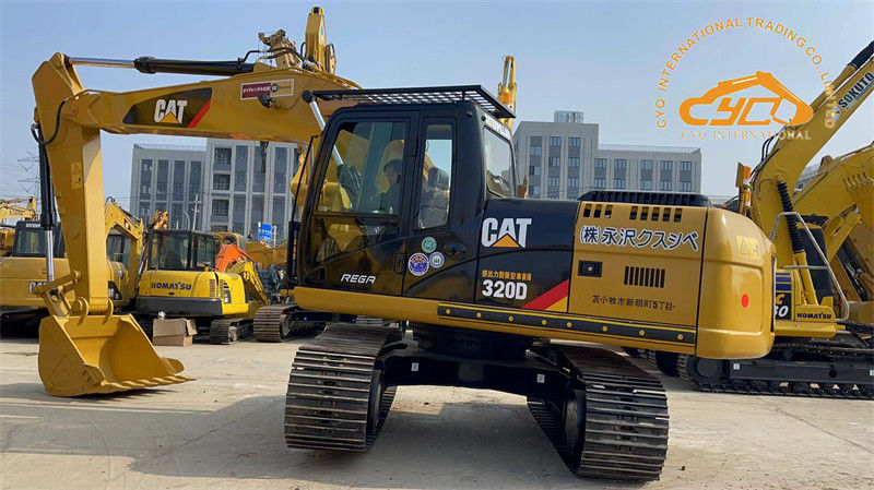 メカニカルインジェクターエンジンを持つ中古CAT掘削機 中古Caterpillar 320掘削機