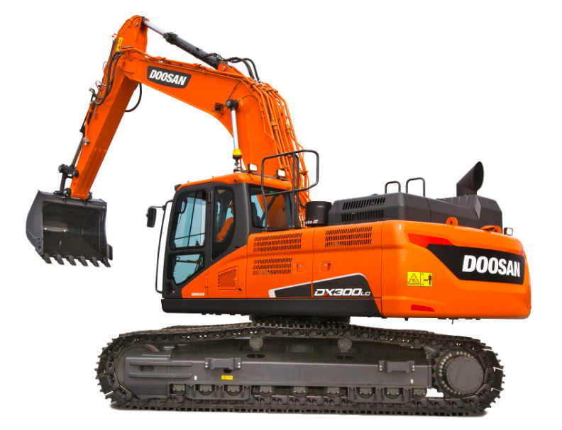 30トンの油圧使用された大きいクローラー掘削機のDoosan DX300LC 9Cのバックホウの掘削機