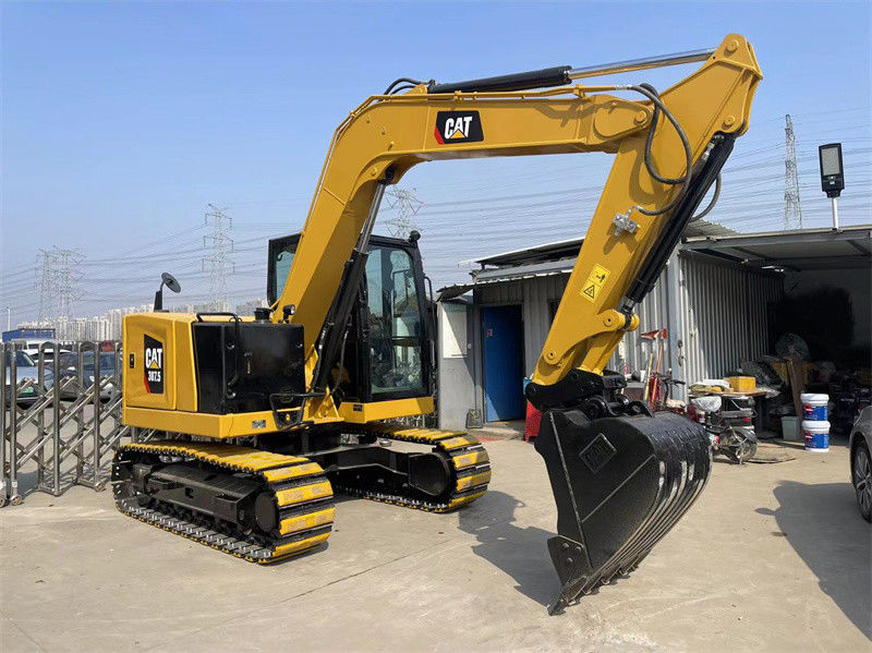 新しいモデル 中古 CAT 307.5 ミニ掘削機 カタピラー 306 307 308 クローラー掘削機