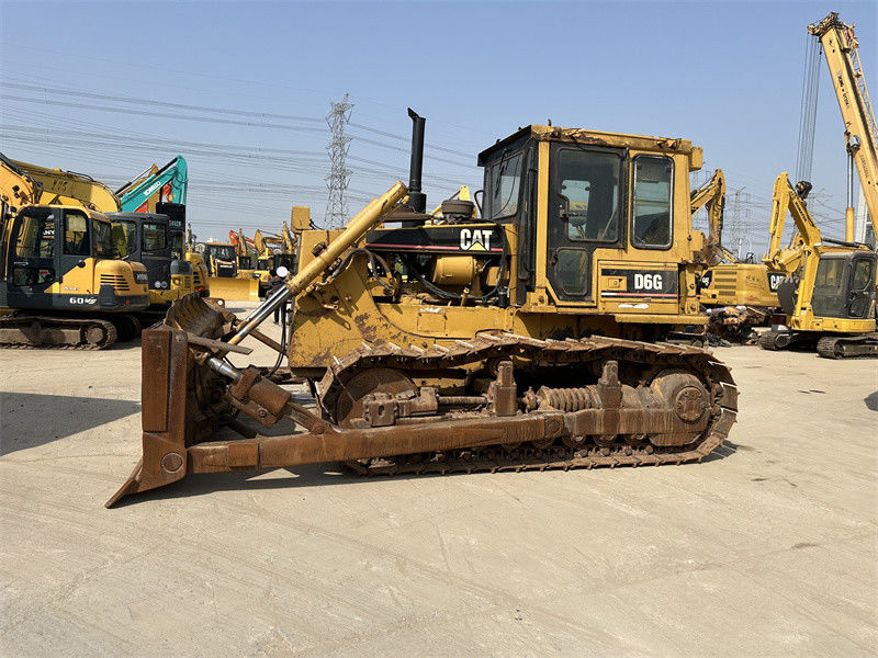 オリジナルの使用済み CAT D6Gブルドーザーの使用済み Caterpillar D3 D4 D7 ドーザーは良好な状態です