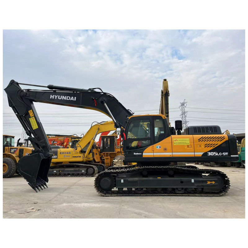 低時間 2020 Hyundai 305LC 9T エグババター と 1.38 M3 レファレンス バケット容量