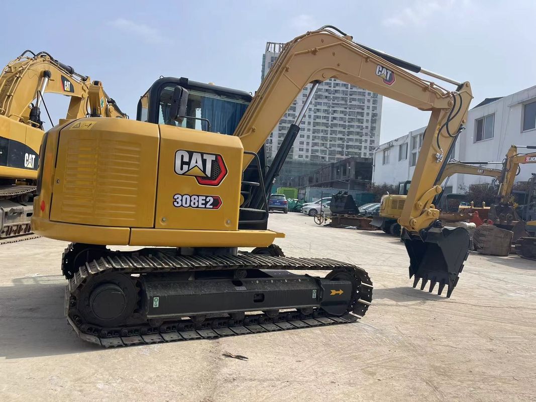 中古 小型キャット 掘削機 キャット 308E2 掘削機 8 トン ミニ掘削機