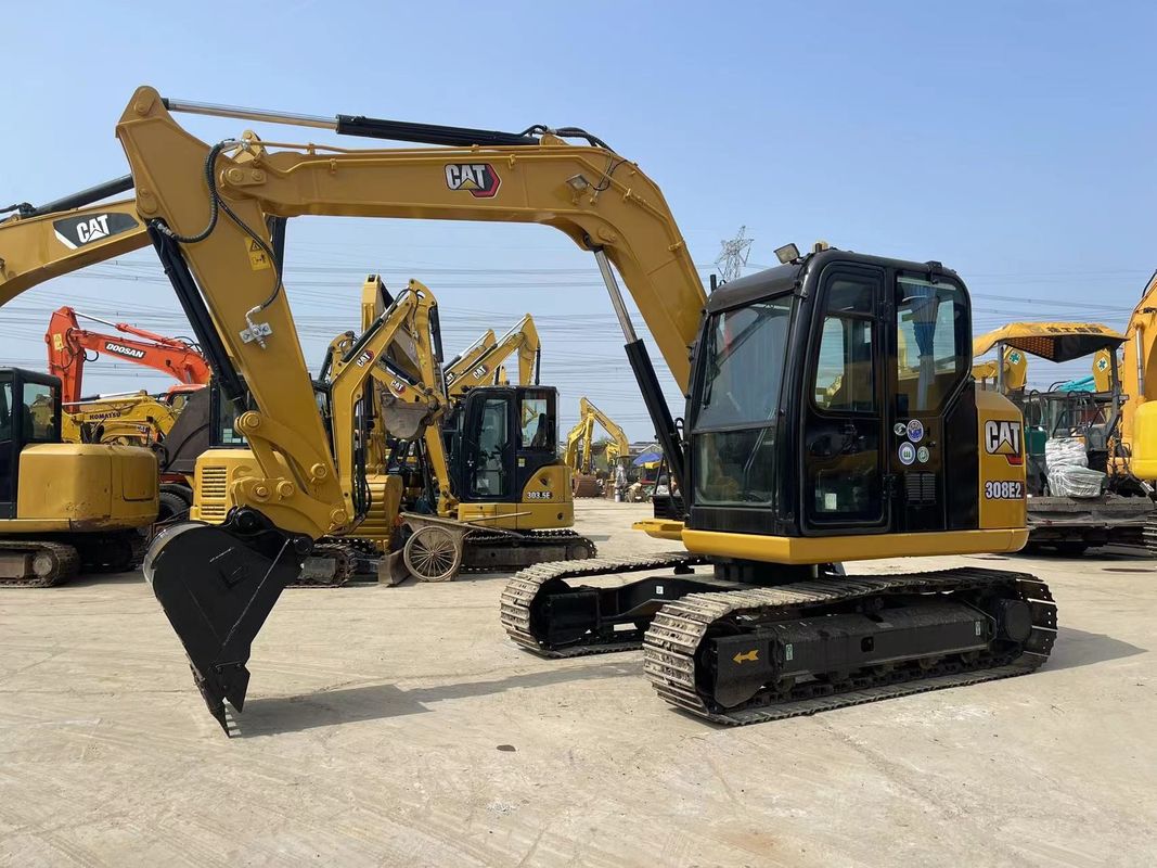 中古 小型キャット 掘削機 キャット 308E2 掘削機 8 トン ミニ掘削機