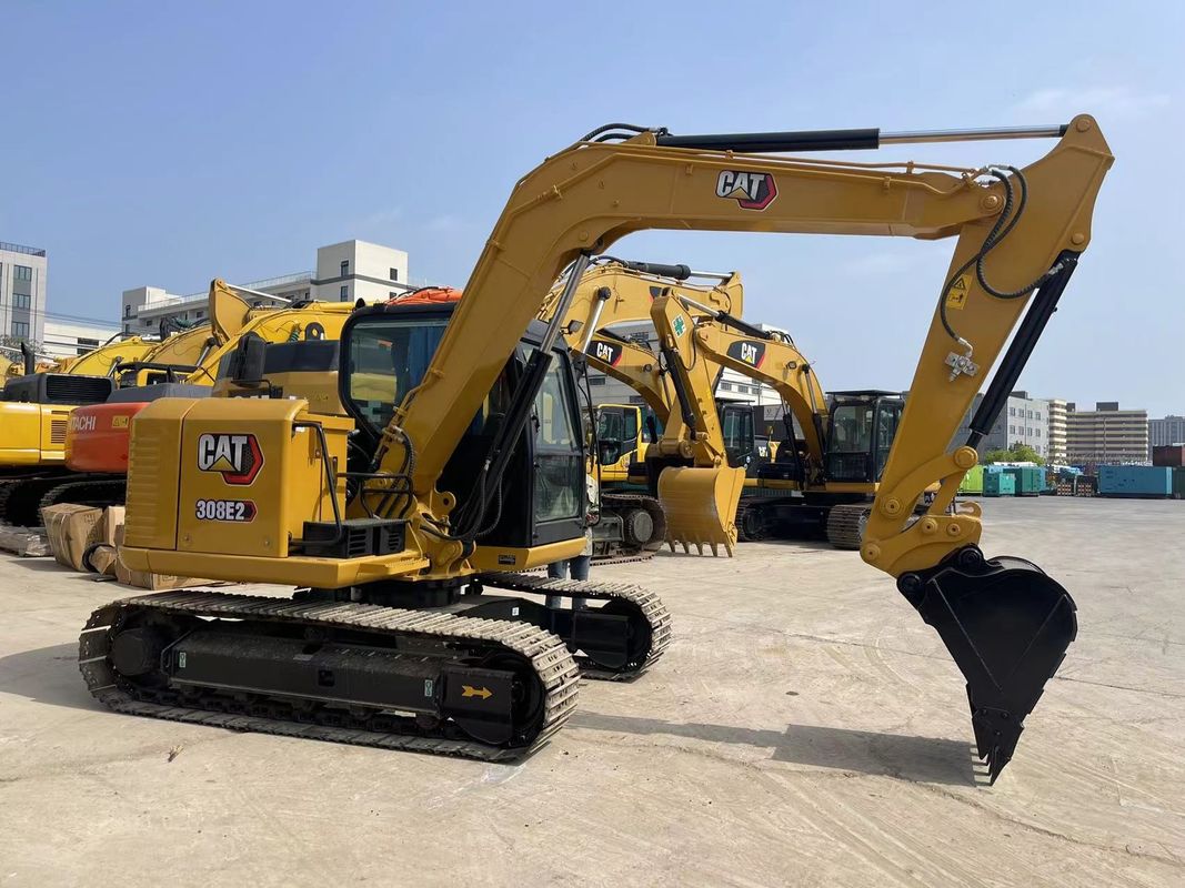 中古 小型キャット 掘削機 キャット 308E2 掘削機 8 トン ミニ掘削機