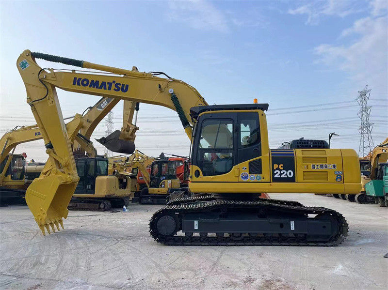 高品質の古製の日本掘削機 コマツー PC220-8 掘削機 PC200 PC220 PC240