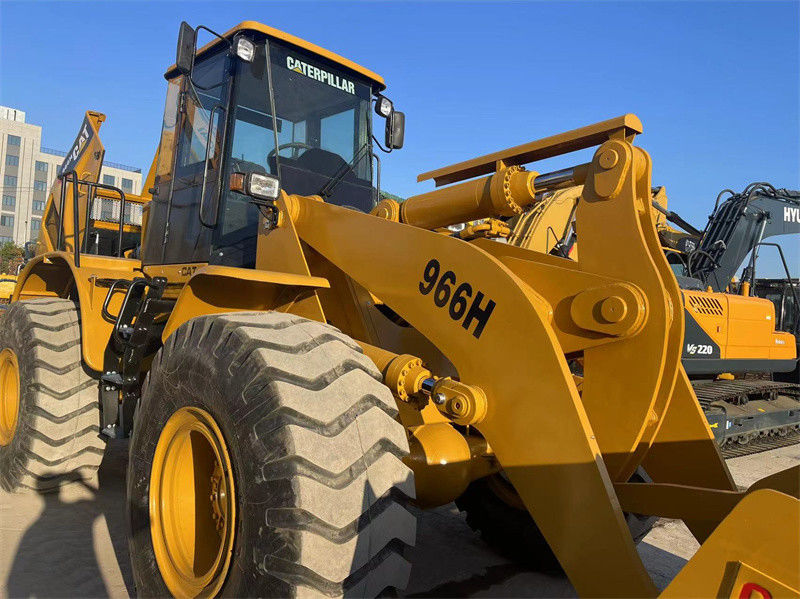 中古のCAT 966Hホイールローダー キャターピラー CAT 966 強力なディーゼルエンジン付きフロントローダー