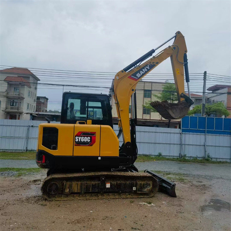 中国 Sany SY60C Pro 中古掘削機 中古 6トン Sany sy60 ミニ掘削機