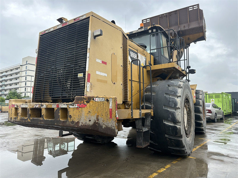 オリジナルの使用済み CAT 986H ホールローダー カタピラー CAT 986 大きなフロントエンドローダー