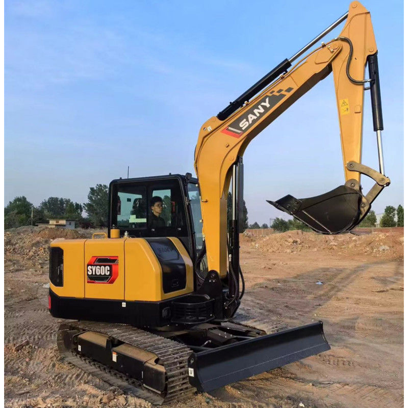 Brand New Sany SY60C Pro Excavator China Top Brand 6 Ton Sany Sy60 Mini Digger