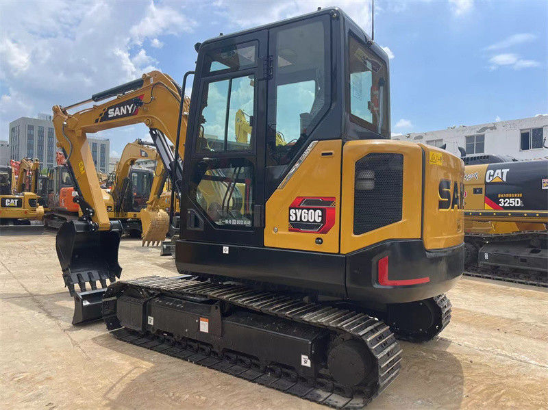 全新 Sany SY60C 掘削機 6 トン Sany Sy60 ミニ 掘削機