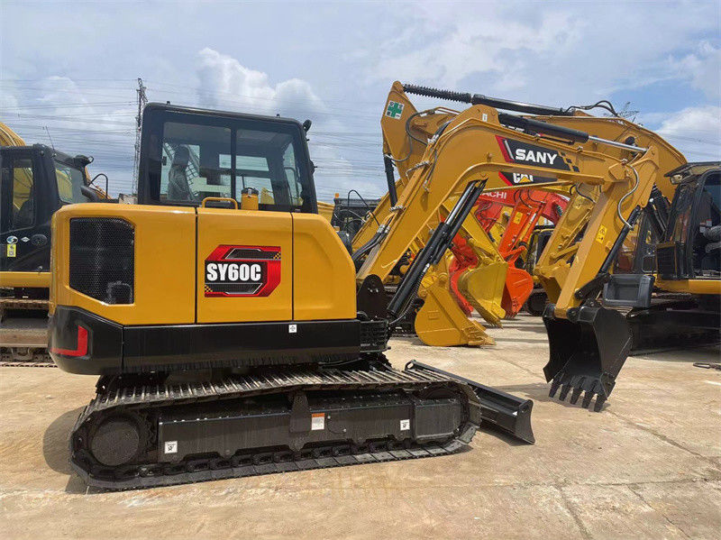 全新 Sany SY60C 掘削機 6 トン Sany Sy60 ミニ 掘削機