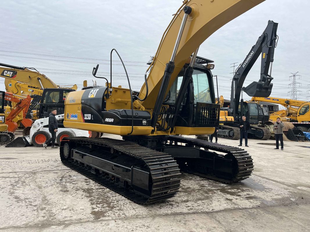 使用済み CAT 323DL クローラー掘削機 建設用 移動型