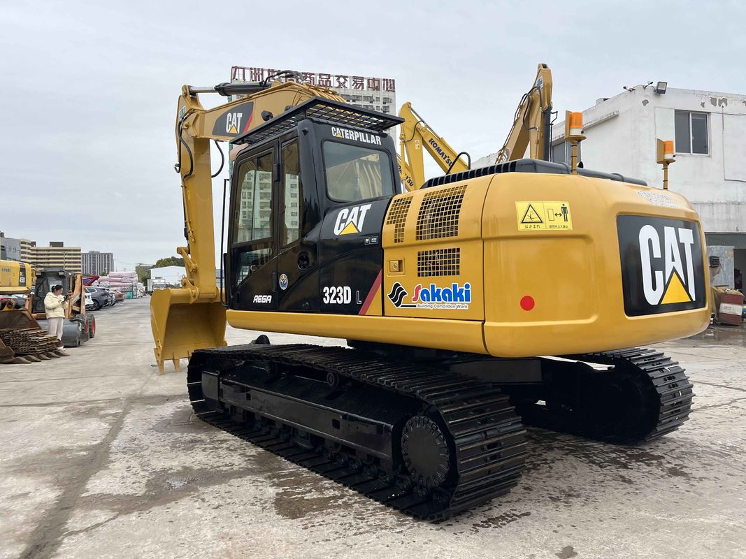 使用済み CAT 323DL クローラー掘削機 建設用 移動型