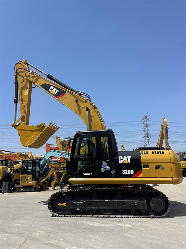 再塗装済み 中古 CAT 320D 掘削機 20 トン 中古 Caterpillar 320D 320C 320DL 掘削機