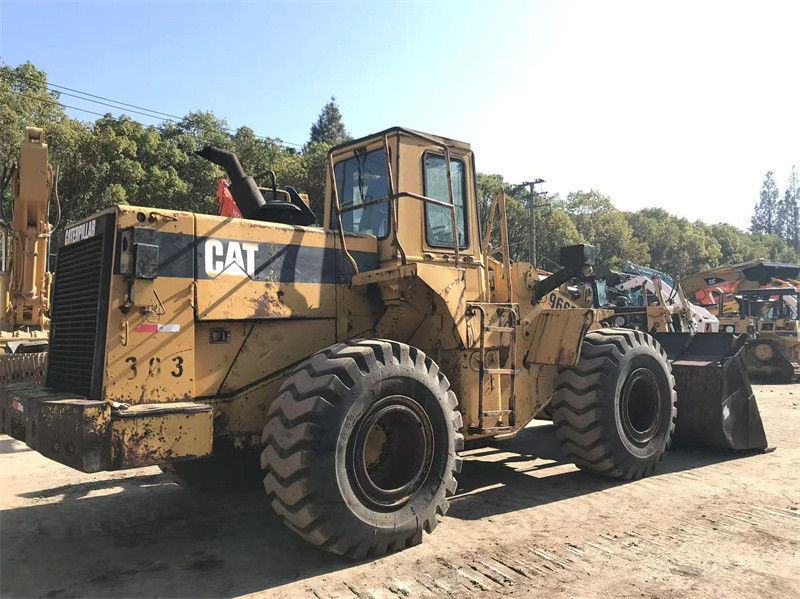 オリジナル・ペイント 中古のCAT 966Fホイールローダー 中古のCaterpillar CAT 966フロントローダー