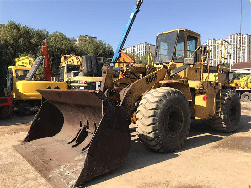オリジナル・ペイント 中古のCAT 966Fホイールローダー 中古のCaterpillar CAT 966フロントローダー