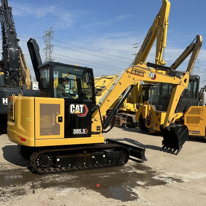 新品 CAT 305.5 油圧ショベル 5.5トン Caterpillar 305.5 ミニクローラー油圧ショベル