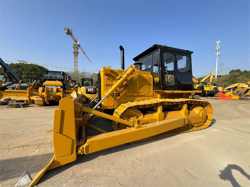 元の使用済み CAT D7Gブルドーザー 3306 エンジン,20230kg 運用重量,直斜刃
