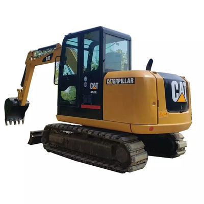 5トン使用された305.5 E2 CATのクローラー小型掘削機
