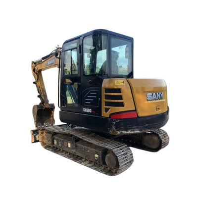 Sany SY60C SY55C SY75Cのための使用された小型坑夫の掘削機