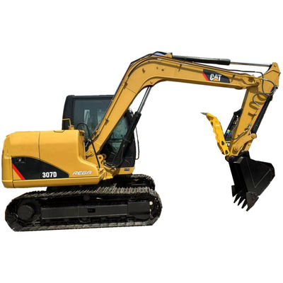 中古キャタピラー 307D 掘削機 7 トン ミニ猫掘削機 307