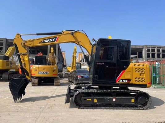 中古 Sany SY75C 掘削機 ミニ 7.5 トン Sany 掘削機