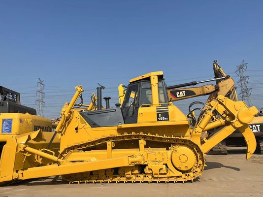 中古 コマツー D155AX-5 クローラー トラクター コマツー D155A ブールドーザー機械