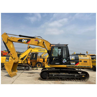強力な水力クローラー 中古 CAT 320D 掘削機 1082 時間