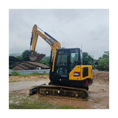 中国 Sany SY60C Pro 中古掘削機 中古 6トン Sany sy60 ミニ掘削機