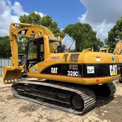 110 KW リコンディションされた CAT 320CL 600mm 軌道を備えた水力掘削機