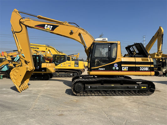 800mmの軌道を備えた中古のCAT 320BL掘削機 中古のカターピラー水力掘削機