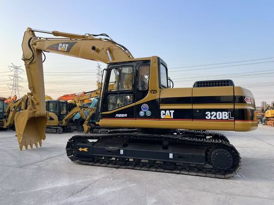 品質の良い使用キャタピラー 320BL掘削機 20トナージュ掘削機猫